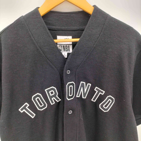 Frank And Oak NBAコレクション TORONTO 刺繍 ベースボールシャツ メンズ import:XL