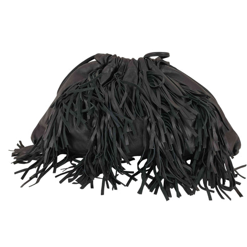 グッドグリーフ GOOD GRIEF Lamb Leather Fringe Bag レディース