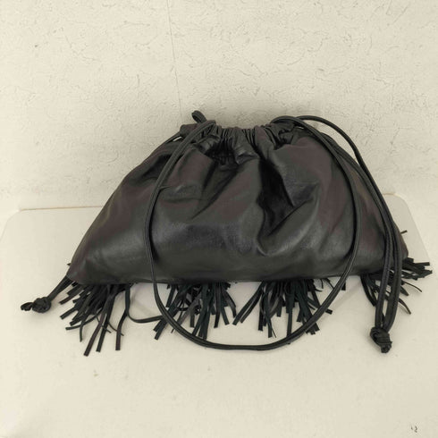 グッドグリーフ GOOD GRIEF Lamb Leather Fringe Bag レディース