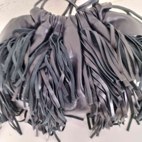 グッドグリーフ GOOD GRIEF Lamb Leather Fringe Bag レディース