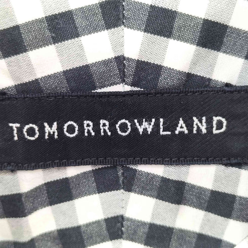 トゥモローランド TOMORROWLAND ギンガムチェック ボタンダウンシャツ メンズ 39