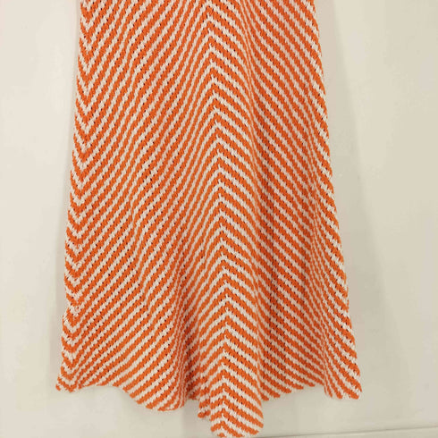 ザラ ZARA クロシェ ニットワンピース レディース S