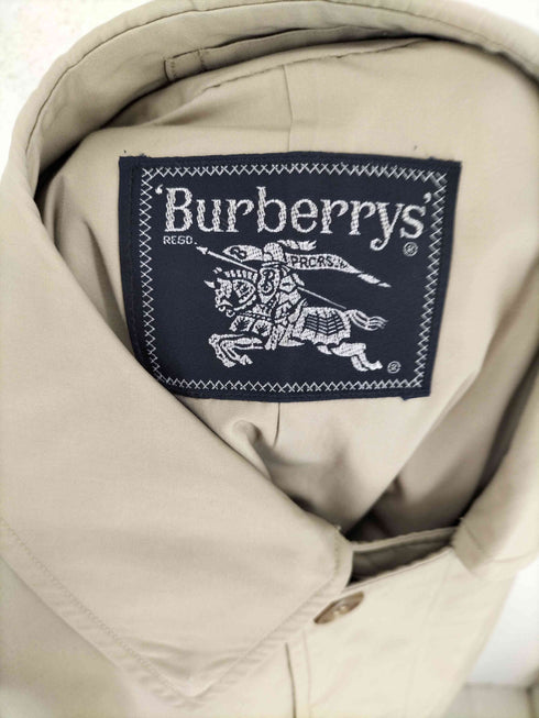 バーバリーズ BURBERRYS 比翼ステンカラーコート メンズ 165
