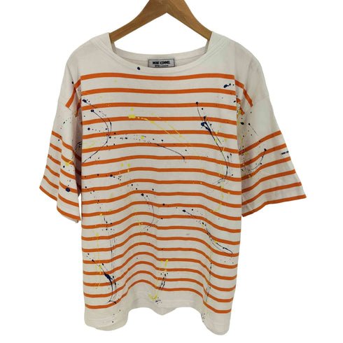 モンケメル Mont Kemmel コットン ペイントボーダーTシャツ メンズ FREE