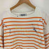 モンケメル Mont Kemmel コットン ペイントボーダーTシャツ メンズ FREE