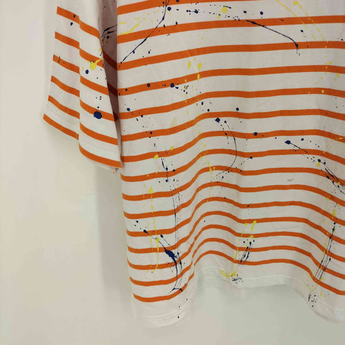 モンケメル Mont Kemmel コットン ペイントボーダーTシャツ メンズ FREE
