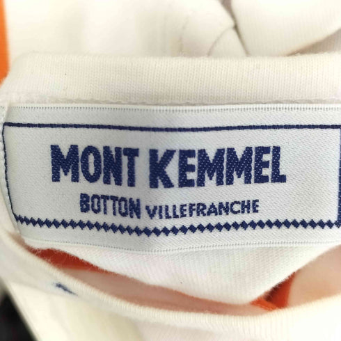 モンケメル Mont Kemmel コットン ペイントボーダーTシャツ メンズ FREE