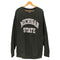 スティーブ バリース STEVE&BARRYS MICHIGAN STATE カレッジロゴ Reverse Weave型 クルーネック スウェット メンズ import:XL