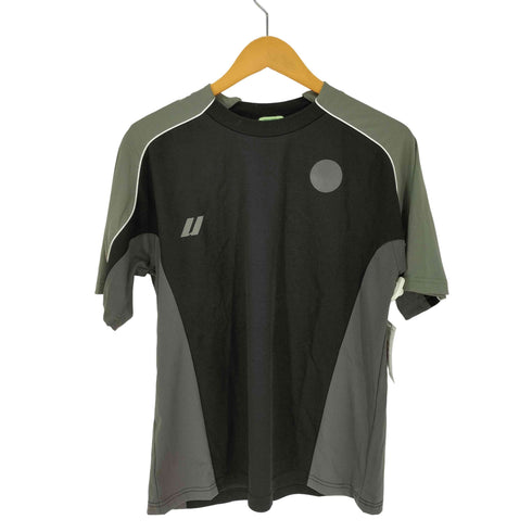 umamiism メッシュ素材 ワンポイントプリントTシャツ メンズ import:XS