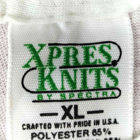 XPRESS KNITS BY SPECTRA 80S USA製 フォト プリント S/S クルーネック Tシャツ メンズ import:XL