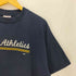 ナイキ NIKE 00s メキシコ製 白タグ nike athletic プリント クルーネック Tシャツ メンズ import:XL