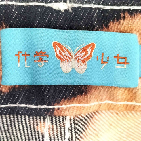 代学少女 ブリーチデザインハーフデニムパンツ レディース JPN:S