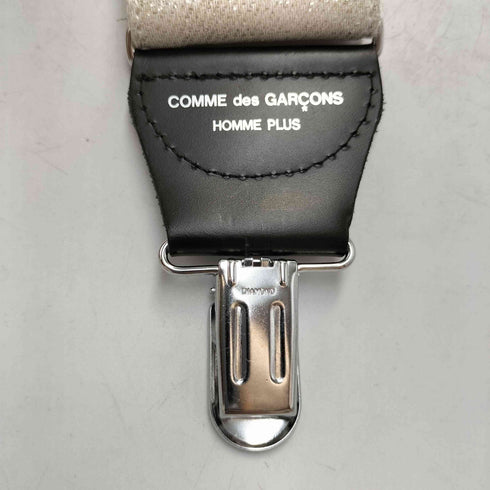 コムデギャルソンオムプリュス COMME des GARCONS HOMME PLUS ラメ サスペンダー ベルト メンズ