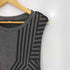 ディーゼル DIESEL 幾何学柄 ストライプ カットソー タンクトップ メンズ import:XS