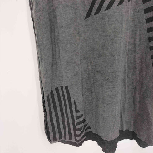 ディーゼル DIESEL 幾何学柄 ストライプ カットソー タンクトップ メンズ import:XS