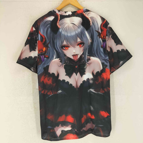 イラスト クルーネックTシャツ メンズ