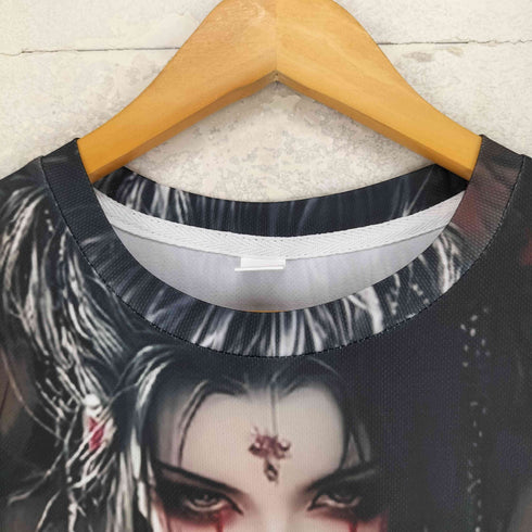 イラスト クルーネックTシャツ メンズ S