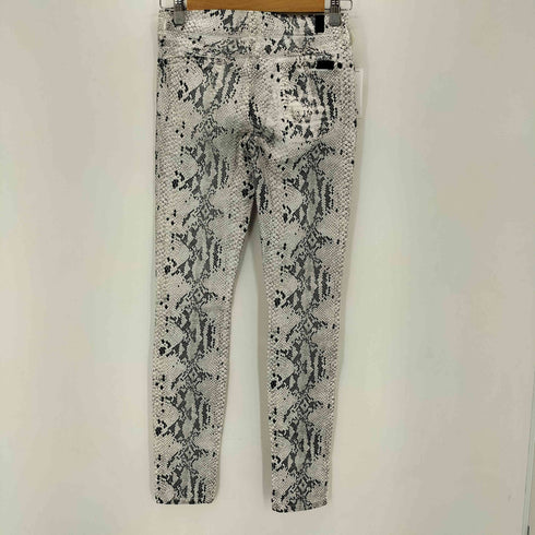 7 for all mankind USA製 パイソン柄 スキニーパンツ Y2K import レディース 26