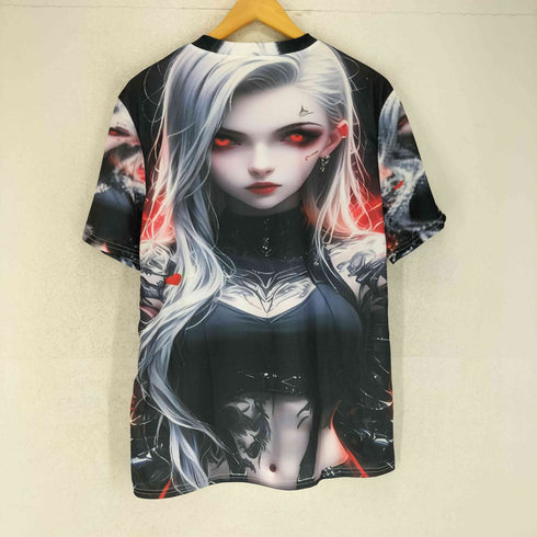 イラスト クルーネックTシャツ メンズ S
