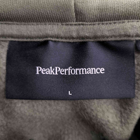 ピークパフォーマンス peak performance M ORIGGINAL HOOD フロント刺繍プルオーバーパーカー メンズ JPN:L