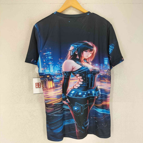 イラスト クルーネックTシャツ メンズ S