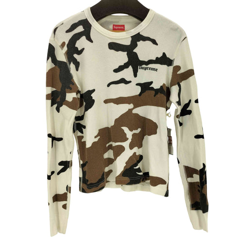 シュプリーム Supreme 16AW Camo Waffle Thermal メンズ M