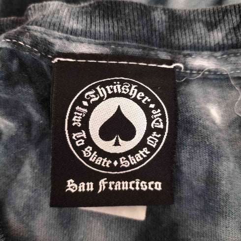 スラッシャー THRASHER ロゴプリント タイダイS/Sカットソー メンズ M