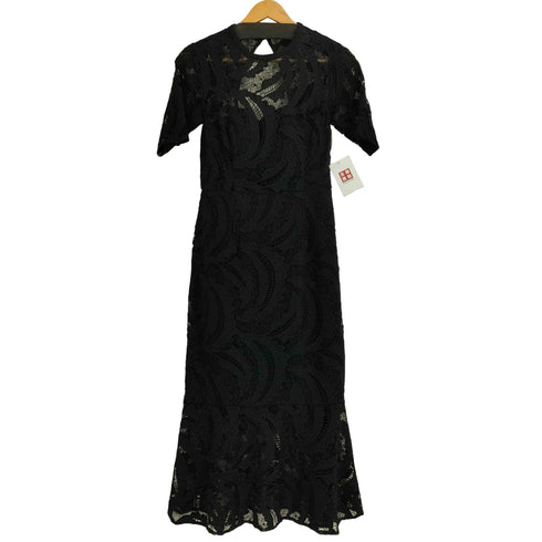 ラグナムーン LAGUNAMOON LADYリーフエンブロイダリーレースDRESS レディース JPN:M