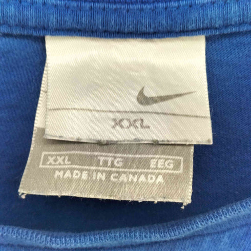 ナイキ NIKE 00S カナダ製 グレータグ センタースウッシュ クルーネック S/S Tシャツ メンズ import:XXL