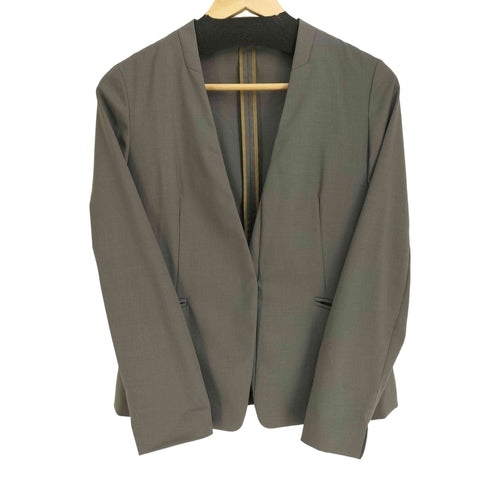 ユナイテッドアローズグリーンレーベルリラクシング UNITED ARROWS green label relaxing ノーラペル ジャケット レディース JPN:40