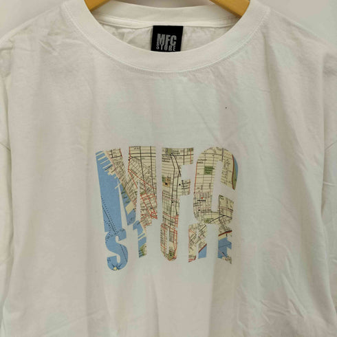 エムエフシーストア MFC STORE 地図プリント クルーネック Tシャツ メンズ import:XXL
