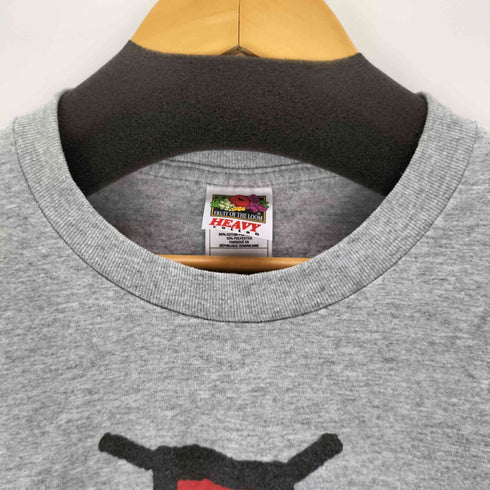 フルーツオブザルーム FRUIT OF THE LOOM HEAVY COTTON プリントS/Sカットソー メンズ M