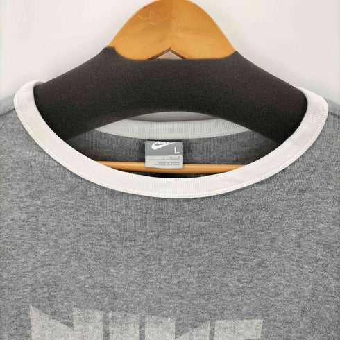 ナイキ NIKE 00s ゴツナイキ ロゴプリントS/SリンガーTシャツ メンズ L