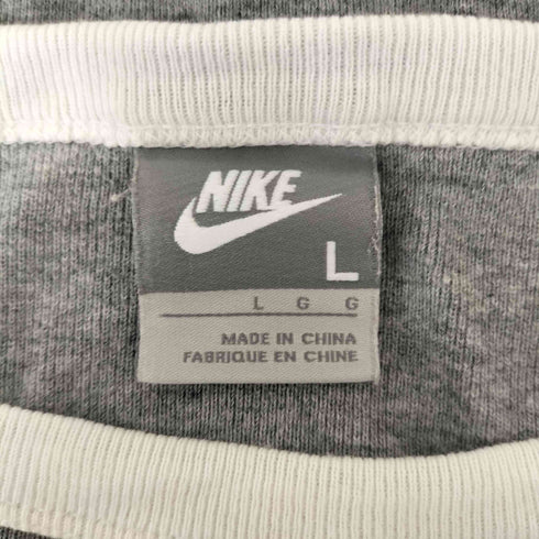 ナイキ NIKE 00s ゴツナイキ ロゴプリントS/SリンガーTシャツ メンズ L