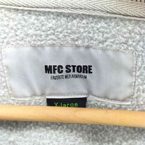 エムエフシーストア MFC STORE ダメージ加工 サイドポケット クルーネックスウェット メンズ import:XL