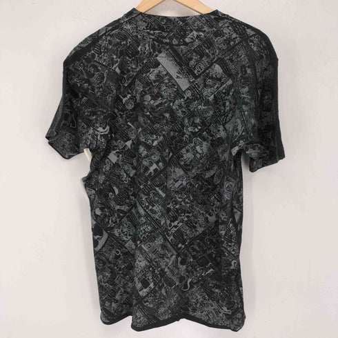 コミック総柄 S/S Tシャツ メンズ L