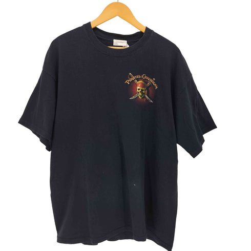 00s ムービープリント クルーネック Tシャツ メンズ import:XL