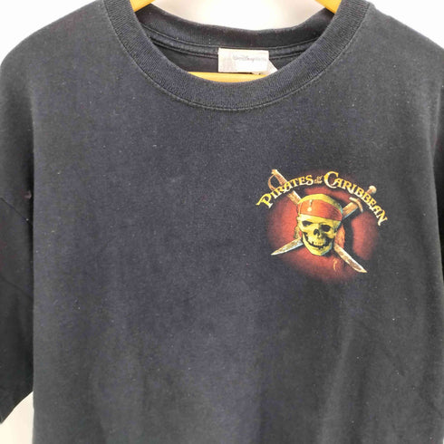 00s ムービープリント クルーネック Tシャツ メンズ import:XL