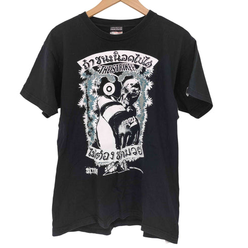 両面プリント S/S Tシャツ メンズ L