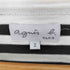 アニエスベー agnes b. 日本製 ボーダー カットソー レディース JPN:2