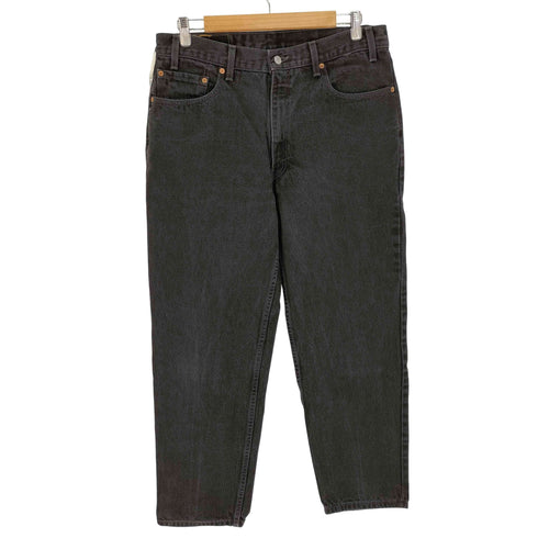 リーバイス Levis USA製 00年2月製 550 RELAXED FIT ブラック テーパード デニム メンズ W36/L30
