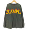 イグザンプル EXAMPLE フレイム プリント クルーネック L/S Tシャツ メンズ JPN:XXL
