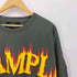イグザンプル EXAMPLE フレイム プリント クルーネック L/S Tシャツ メンズ JPN:XXL
