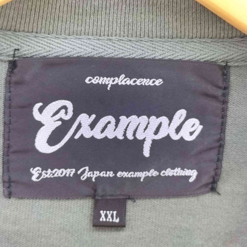 イグザンプル EXAMPLE フレイム プリント クルーネック L/S Tシャツ メンズ JPN:XXL