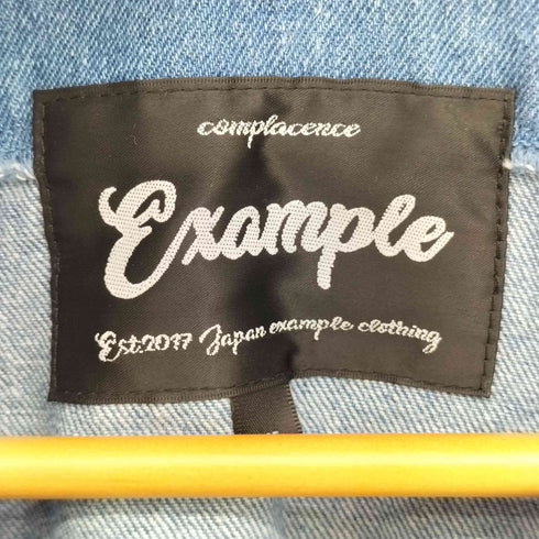 イグザンプル EXAMPLE フロントロゴ ベースボール シャツ メンズ JPN:XL