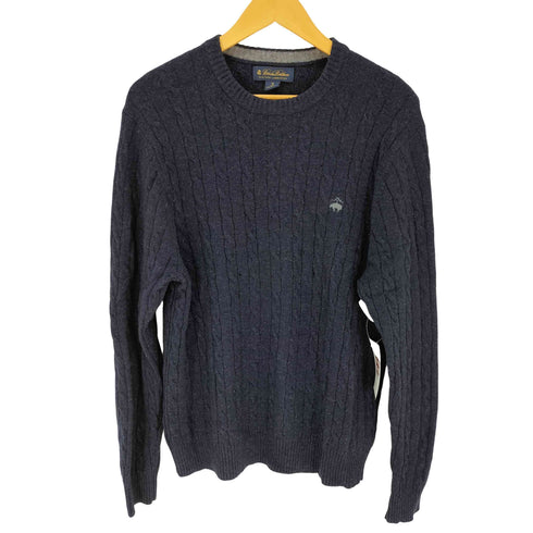ブルックスブラザーズ BROOKS BROTHERS scottish Lambswool ケーブルニット メンズ import:M