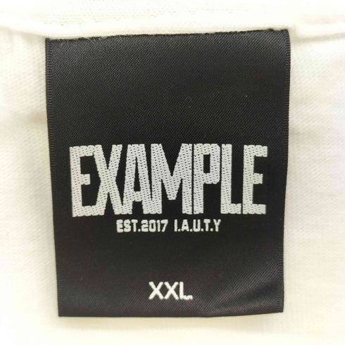 イグザンプル EXAMPLE ROUND LOGO TEE メンズ JPN:XXL