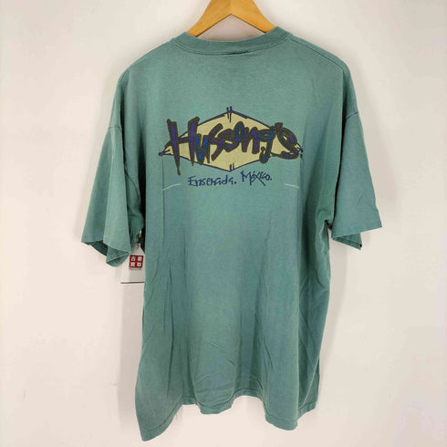 バジャー BADGER 90s USA製 Hussong's 両面プリント Tシャツ メンズ import:XL
