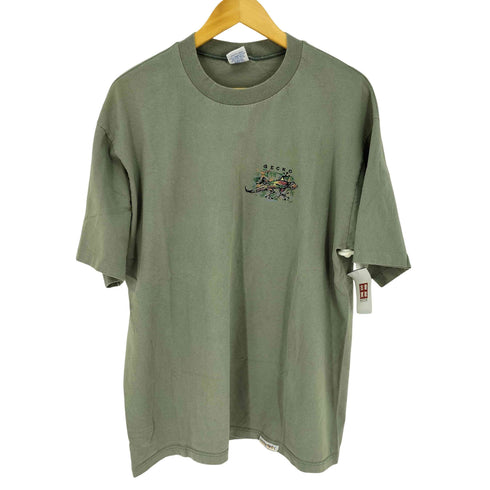 Crazy Shirt Hawaii 90s GECKO USA製 シングルステッチ Tシャツ メンズ import:XL