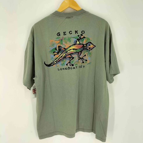 Crazy Shirt Hawaii 90s GECKO USA製 シングルステッチ Tシャツ メンズ import:XL
